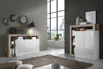 dressoir Hamburg 146 cm wit pero