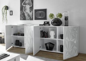 Prisma dressoir wit 4 deuren