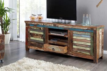 tv meubel gerecycled hout met lade