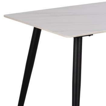 tafel wit keramiek 140 cm