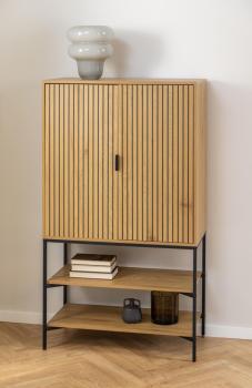 highboard eiken lamellen