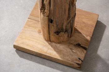 Roots lamp met kap naturel