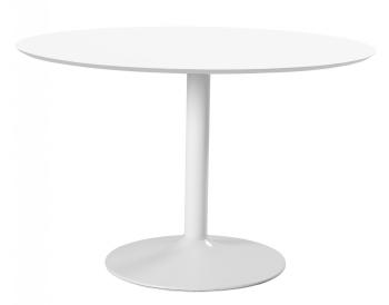 ronde eettafel wit 110 cm