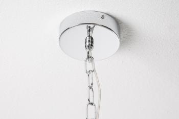 Hanglamp industrieel zilver 45 cm