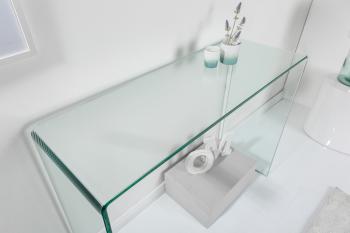 design sidetable helder glas