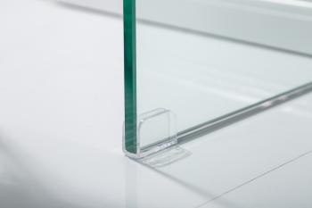 design sidetable helder glas