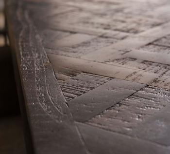 bartafel teakhout bruin