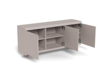 dressoir grijs MDF 160 cm