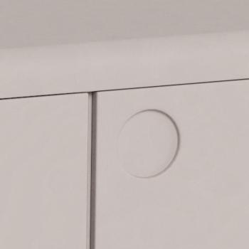 dressoir grijs MDF 160 cm