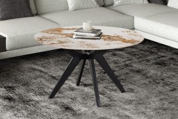 ronde salontafel pandora keramiek 80 cm