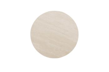 ronde salontafel travertin keramiek 80 cm
