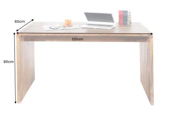 Bureau sheesham hout 120 cm