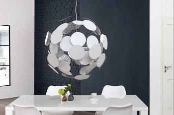 design hanglamp wit zilver