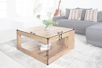 sheesham salontafel 80 cm