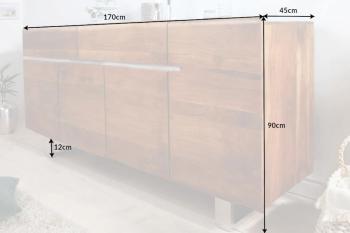 boomstam dressoir acacia 170 cm