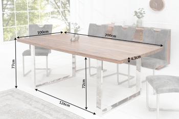 Mango eettafel 200 cm matrix