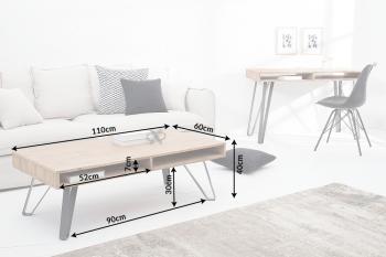 salontafel industrie 100 cm