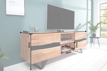 TV meubel acacia 160 cm