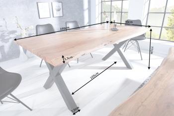 tafel acacia 160 cm 35mm