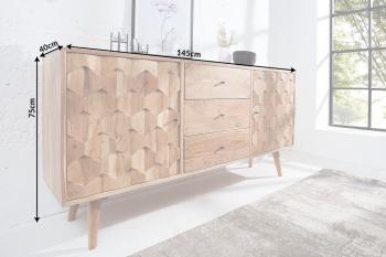 dressoir acacia 145 cm