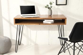 bureau hout 110 cm