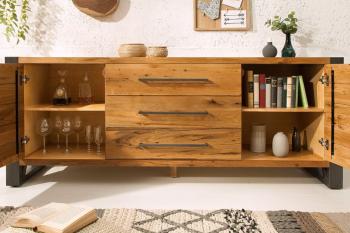 Dressoir wild eiken 195 cm