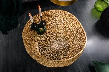 metalen salontafel goud 80 cm