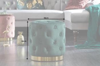 hocker barok groen