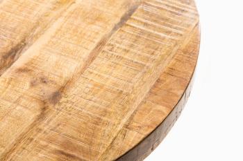 Ronde tafel mango hout bruin