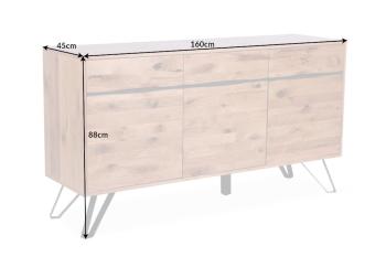 dressoir eiken 160 cm