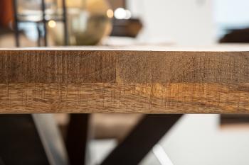 eettafel mango bruin 160 cm