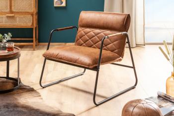 Vintage fauteuil lichtbruin