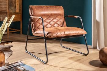 Vintage fauteuil lichtbruin