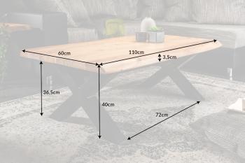 boomstam salontafel acacia