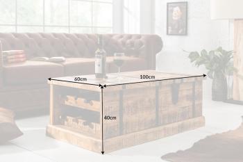 Kist salontafel sheesham hout