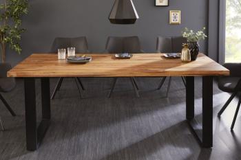 eettafel sheesham hout 200 cm