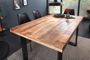 eettafel mangohout 120 cm