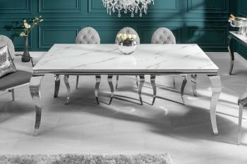 Barock tafel 180 cm marmer optiek