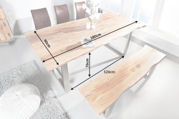 eettafel acacia 180 cm 