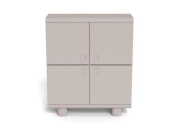 Highboard Grijs MDF 120 cm
