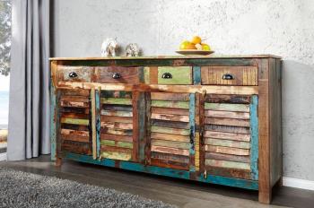 dressoir gerecycled hout 160 cm