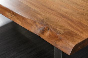 robuuste acacia eettafel 220 cm