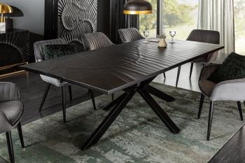 Scorpion tafel zwart mango 200 cm