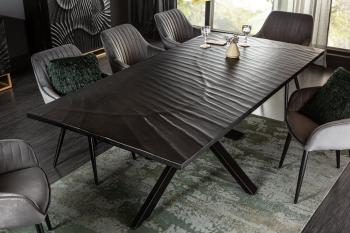 Scorpion tafel zwart mango 200 cm
