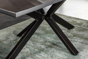 Scorpion tafel zwart mango 200 cm