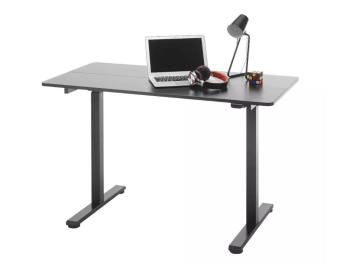 electrisch verstelbaar bureau zwart 120 cm