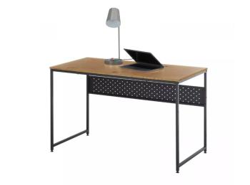 Bureau wild eiken zwart frame 120 cm