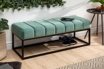 Zitbankje mintgroen 108 cm