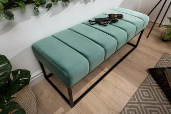 Zitbankje mintgroen 108 cm