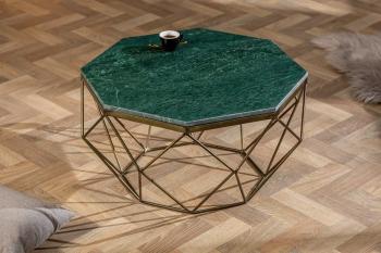 salontafel Diamant groen marmer